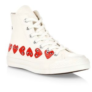 Converse Sneakers with Hearts